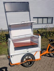 Nijland Cargo Cycling Foodtruck PostNL